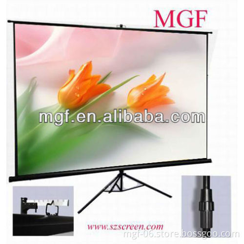Matte White Lightweight Tripod Standing Projector Screen
